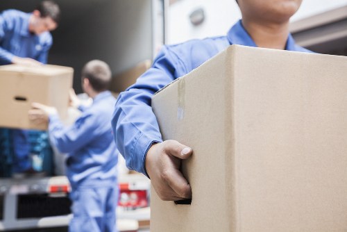 Packing boxes for a Crystal Palace home move