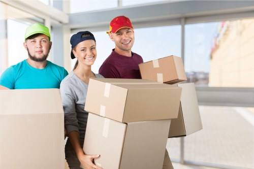 Office relocation team planning a move in Crystal Palace