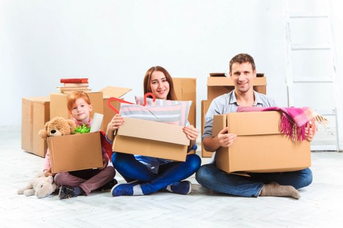 Commercial removals support for a local Crystal Palace business