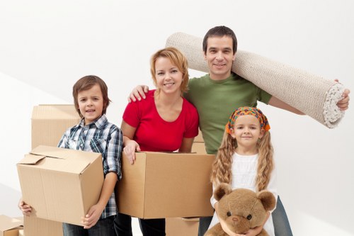 Checklist and moving supplies for a Crystal Palace removals service