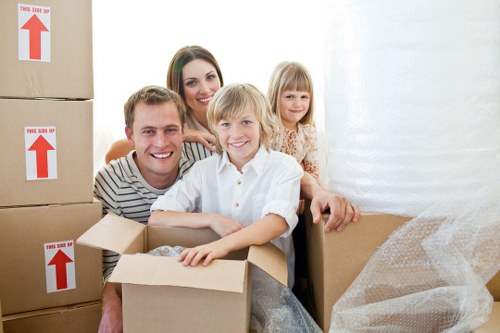 Commercial removal van transport in Crystal Palace