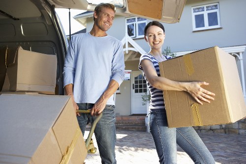 Packing and loading service for a local move