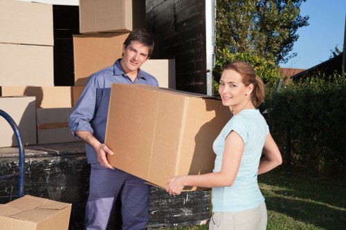 Professional man with a van Crystal Palace service for flexible transport needs