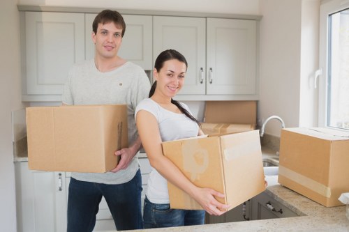Packing and preparation for a local Crystal Palace man with van removal
